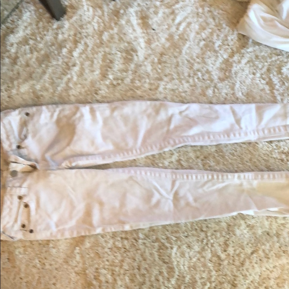 True religion white jeans